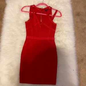 Bodycon red dress.beautiful red for Christmas and party.